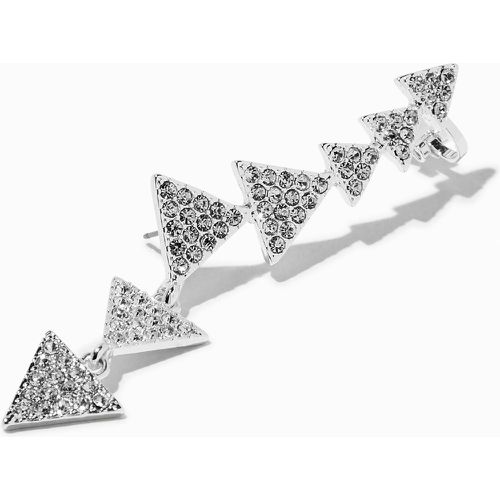 Manchette d’oreille avec bijoux en strass triangulaires - Claire's - Modalova