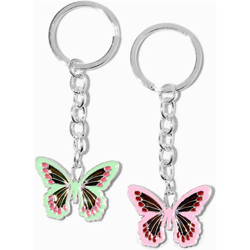 Porte-clés à paillettes best friends d'humeur papillon - Lot de 2 - Claire's - Modalova