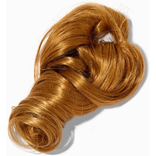 Élastique avec cheveux synthétiques bouclés extra large - Blond caramel - Claire's - Modalova