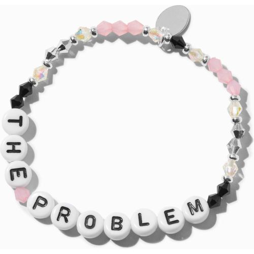 Bracelet élastique perlé « The Problem » - Claire's - Modalova