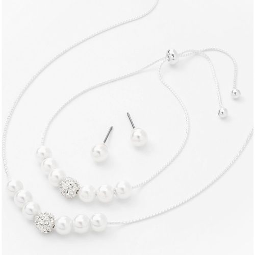Parure de bijoux perles d'imitation couleur - Lot de 3 - Claire's - Modalova
