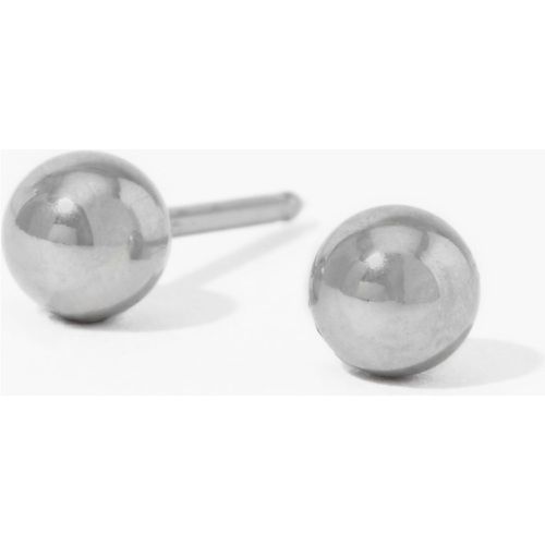 Kit de piercing d'oreilles avec clous d’oreilles boule 4 mm en acier inoxydable avec lotion de soin - Claire's - Modalova