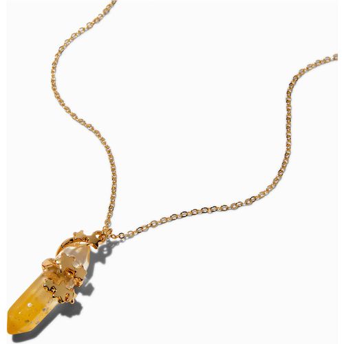 Collier à pendentif en strass mystiques phosphorescents couleur dorée - Claire's - Modalova