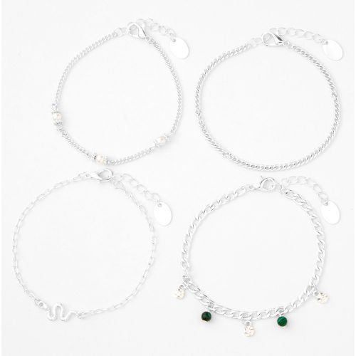 Bracelets de chaîne couleur - Lot de 4 - Claire's - Modalova