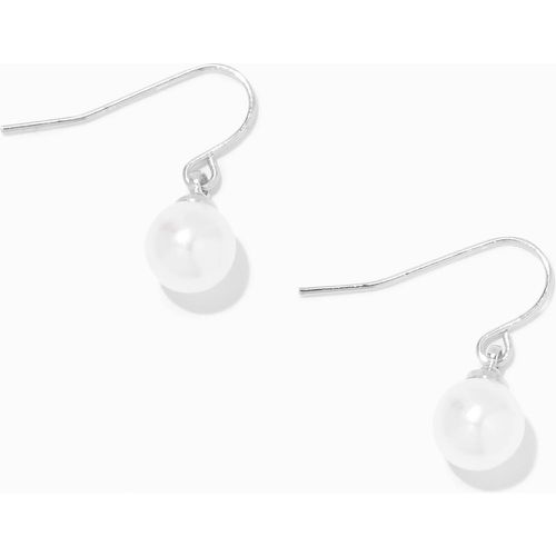 Pendantes couleur argentée 1,5 cm perles d’imitation blanches - Claire's - Modalova