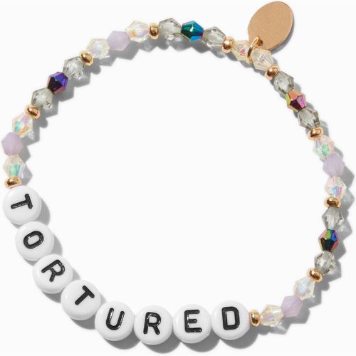 Tortured'' Beaded Stretch Bracelet - Claire's - Modalova