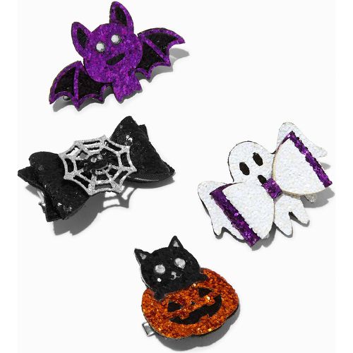 Barrettes à paillettes icônes d’Halloween - Lot de 4 - Claire's - Modalova