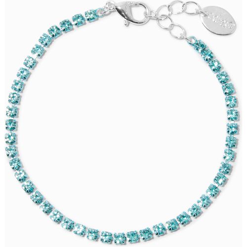 Bracelet chaîne en strass couleur aqua - Claire's - Modalova