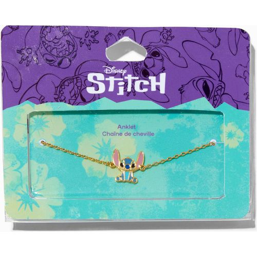 Bracelet de cheville couleur argentée et couleur Stitch Disney - Claire's - Modalova