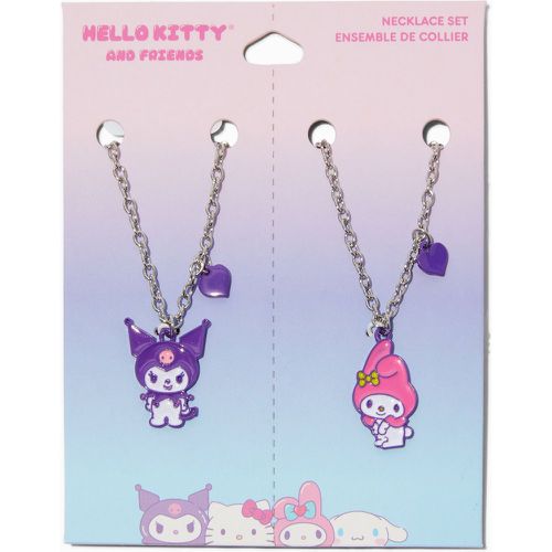 Claire's Colliers Best Friends My Melody® et Kuromi® ® And Friends - Lot de 2 - Hello Kitty - Modalova