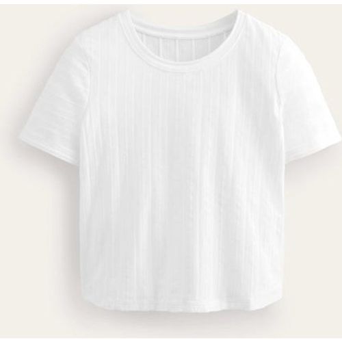 T-shirt texturé en jersey - Boden - Modalova