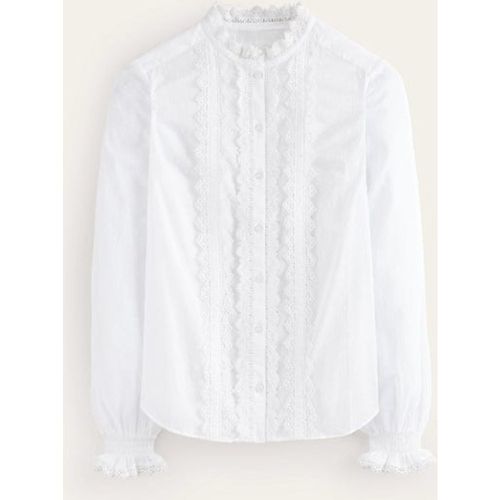 Blouse texturée en dentelle - Boden - Modalova