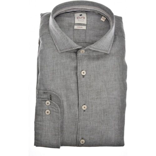 T-shirt col tunisien manches longues XXL - Pure - Modalova