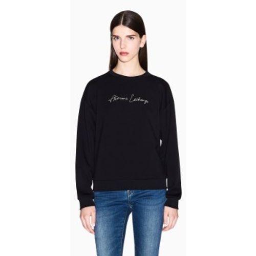 XW000835AF13397MC021 Sweat basic (XS), Casuel, Viscose - A|X Armani Exchange - Modalova