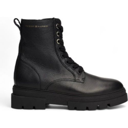 FW0FW08160 Bottes en cuir avec semelles cloutées (36), 5 à 8 cm, Fermeture éclair, Casuel - Tommy Hilfiger - Modalova