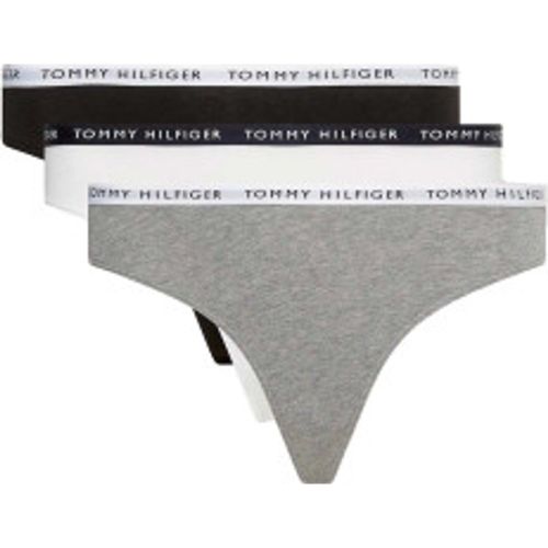 UW0UW02829 Pack 3 Tongs avec logo à la taille , blanc, (S), Homewear, Coton - Tommy Hilfiger - Modalova