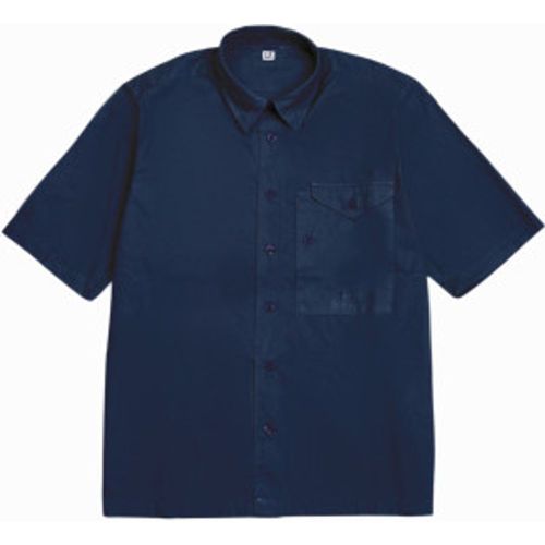 CMSH249A005328G Chemise à pochette (M), Casuel, Coton, Manche courte - C.P. Company - Modalova