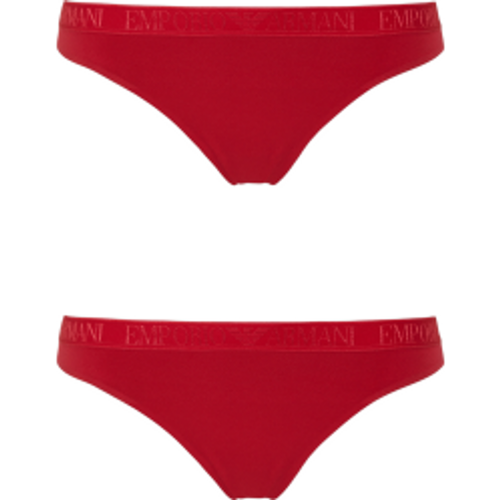 EW000402_AF10891 Lot de 2 tongs Iconic Microfiber (L), Homewear, Polyamide - Emporio Armani - Modalova