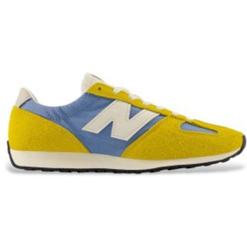 U471V1 Chaussures en cuir 471 (045 D=37), Plat, Lacets, Casuel, Vert - New Balance - Modalova
