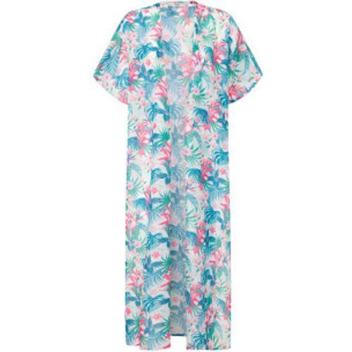 PLB10513 Kaftan en hibiscus (UNICA), Beachwear, Polyester, Manche courte - Pepe Jeans - Modalova