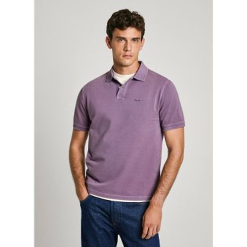 PM542099 New Oliver Gd polo lilas (XS), Casuel, , Coton, Manche courte, Durable - Pepe Jeans - Modalova