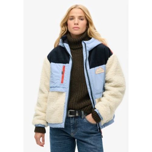 W5011772A Veste Borrego , cassé (S), Casuel, Polyester - Superdry - Modalova