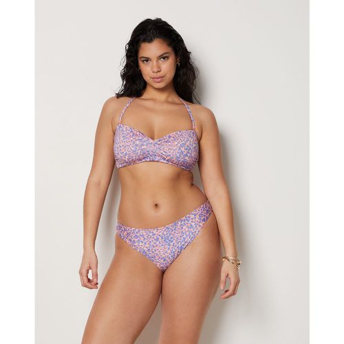 Bandeau armaturé haut de maillot imprimé léopard - Rosalia - 100D - Etam - Modalova