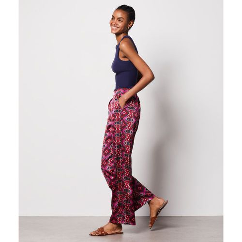 Pantalon coupe large à motif - Blanca - XS - Etam - Modalova