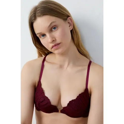 Soutien-gorge n.2 - le push-up plongeant détails bijoux - Exquise - 85B - Etam - Modalova