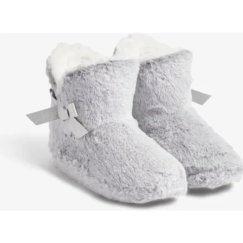 Chaussons bottines fourrés détails noeuds - Noemie - 40/41 - Etam - Modalova