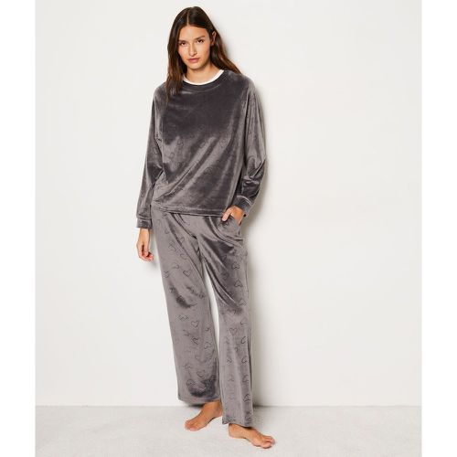 Pantalon de pyjama à cœur - Galie - XS - Etam - Modalova