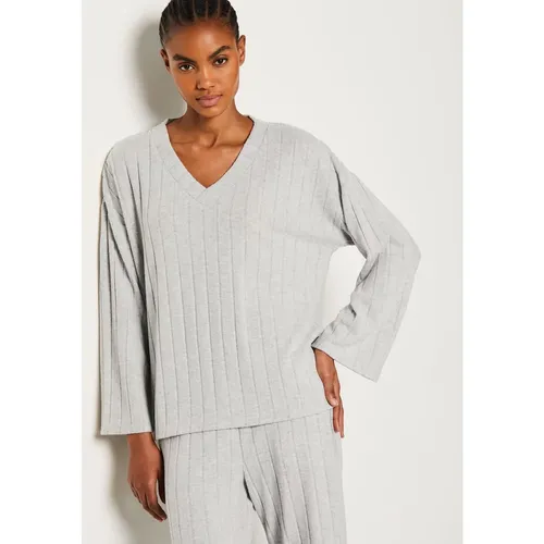 Sweat de pyjama côtelé - Lussi - XS - Etam - Modalova