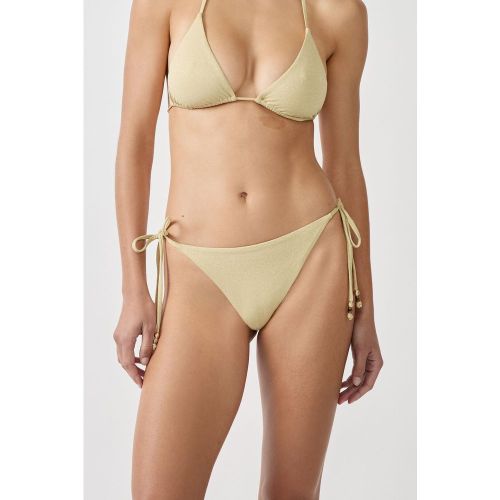 Culotte bikini ficelle bas de maillot pailletée - Helio - 34 - Etam - Modalova