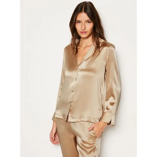 Chemise de pyjama en soie - Pearly - S - Etam - Modalova