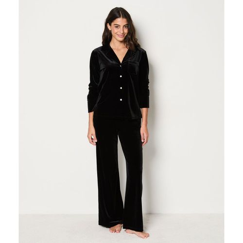 Pantalon de pyjama en velours - Vevy - M - Etam - Modalova