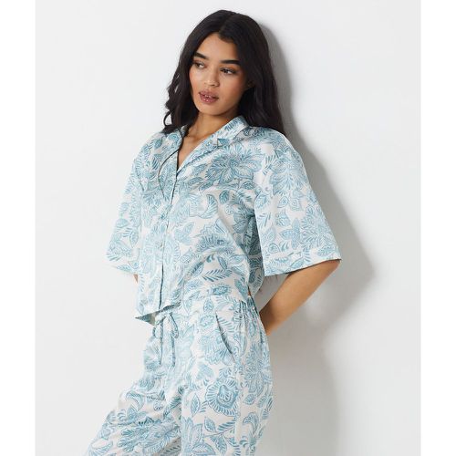 Chemise de pyjama imprimé fleuri manches courtes - Lisa - M - Etam - Modalova