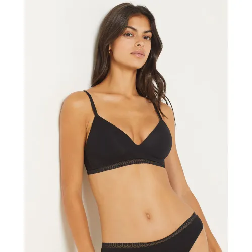 Soutien-gorge sans armatures coques fines en coton - Happily - 80A - Etam - Modalova