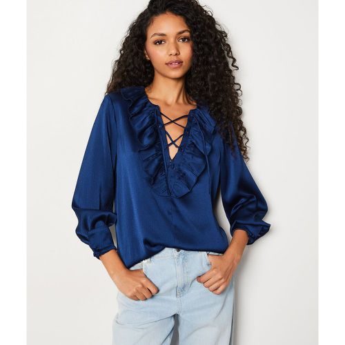 Blouse col à lacets - Josy - XS - Etam - Modalova