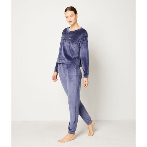 Pantalon de pyjama en velours - Loeva - XS - Etam - Modalova