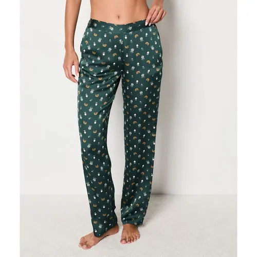 Pantalon de pyjama satiné à motif - Bisa - L - Etam - Modalova