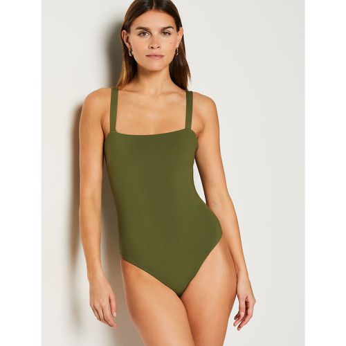 Maillot de bain 1 pièce gainant encolure carrée - Sculpt - 36 - Etam - Modalova