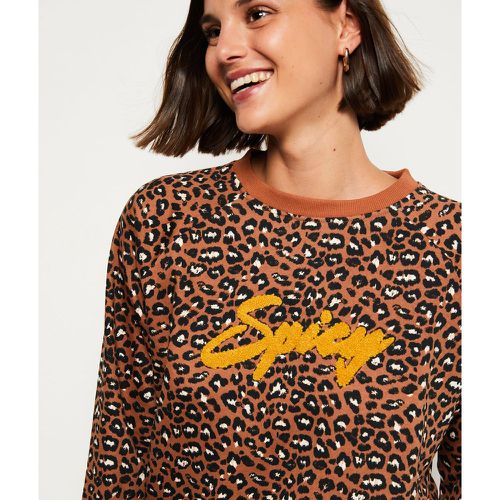 Sweat imprimé 'spicy' en coton - Ficy - XS - Etam - Modalova