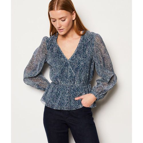 Blouse manches longues irisée - Leonie Imp - XS - Etam - Modalova