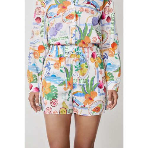 Short imprimé en coton - Tony Imp - XS - Etam - Modalova