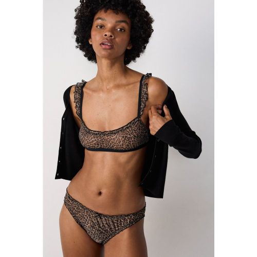 Brassière en tulle léopard - Bliss S25 - S - Etam - Modalova