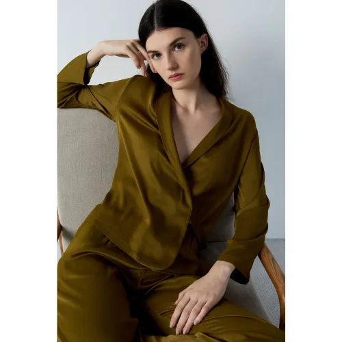 Chemise de pyjama à nœud lisse - Naike - S - Etam - Modalova