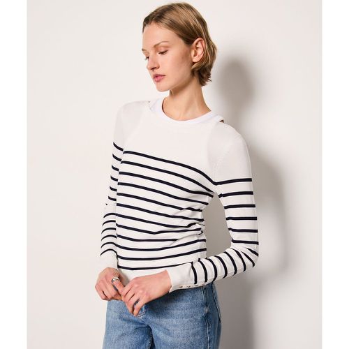 Pull marinière col bateau - Criss - XS - Etam - Modalova