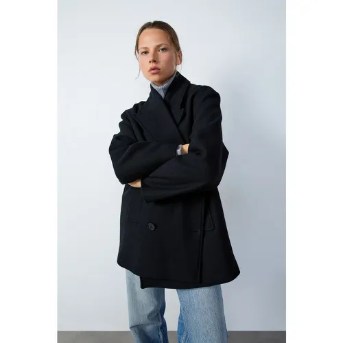 Manteau court avec laine - Organti - XS - Etam - Modalova