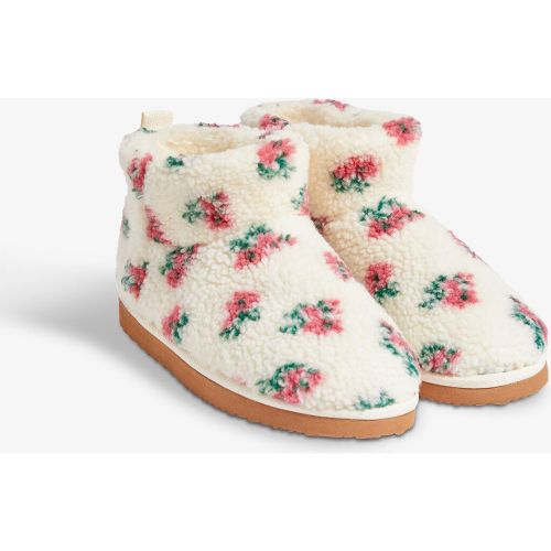 Chaussons bottines fourrés à fleurs - Willan - 38/39 - Etam - Modalova