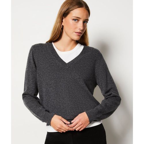 Pull en 100% cachemire col v - France - XS - Etam - Modalova